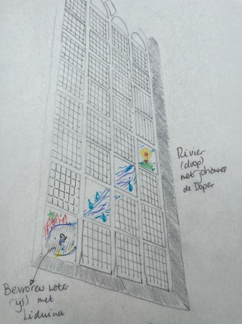 251121 Eerste schets Liduinaraam